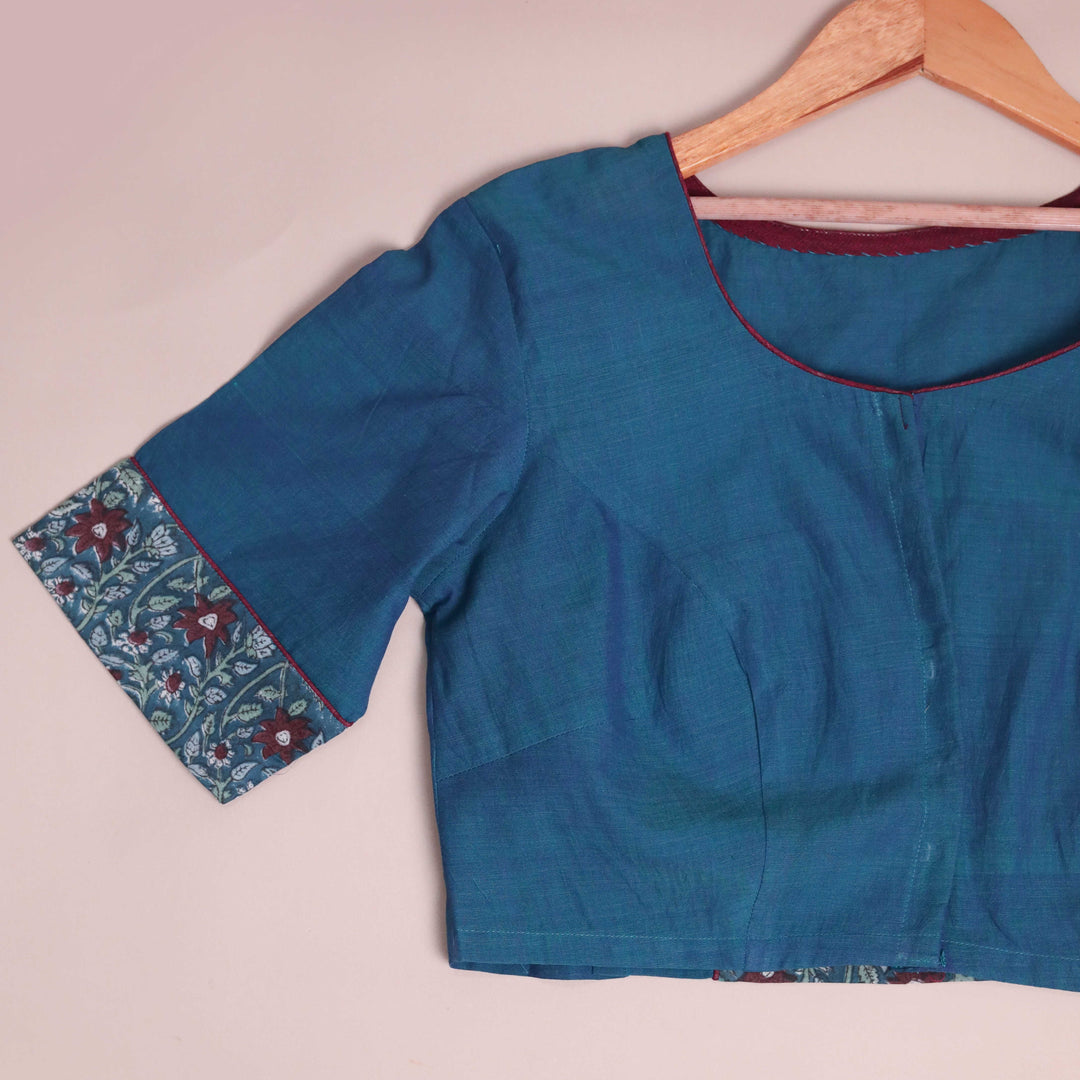 Shruti - Blouse Floral Blouse -32,34,36,38,40,42