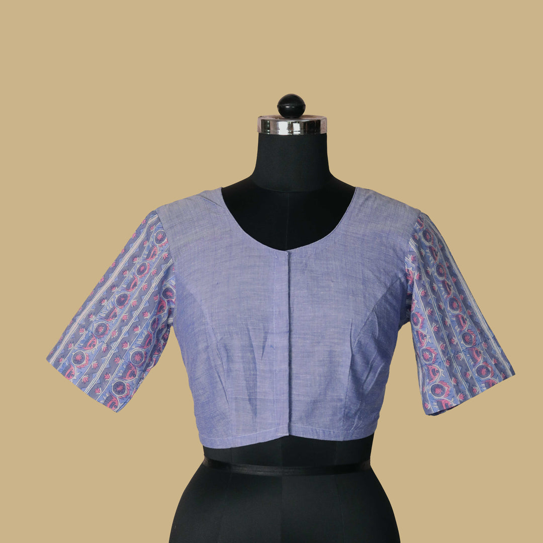 Shruti - Pastel Purple Blouse -32,34,36,38,40,42