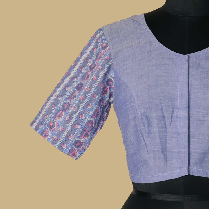 Shruti - Pastel Purple Blouse -32,34,36,38,40,42