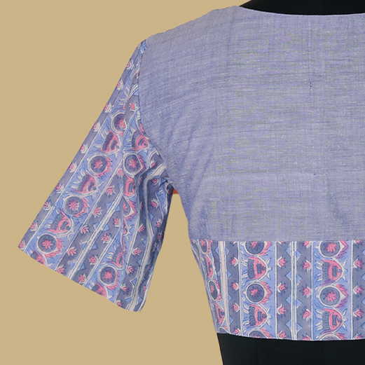 Shruti - Pastel Purple Blouse -32,34,36,38,40,42