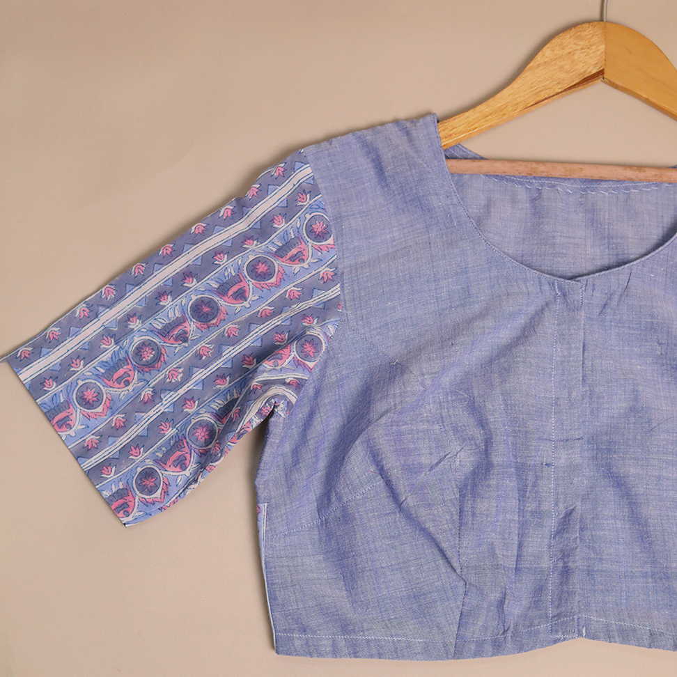 Shruti - Pastel Purple Blouse -32,34,36,38,40,42