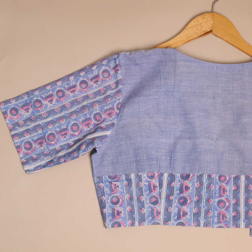 Shruti - Pastel Purple Blouse -32,34,36,38,40,42