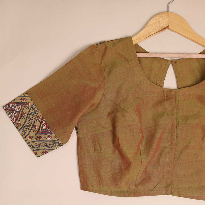 Shruti - Double Shade Fenugreek Blouse -32,34,36,38,40,42