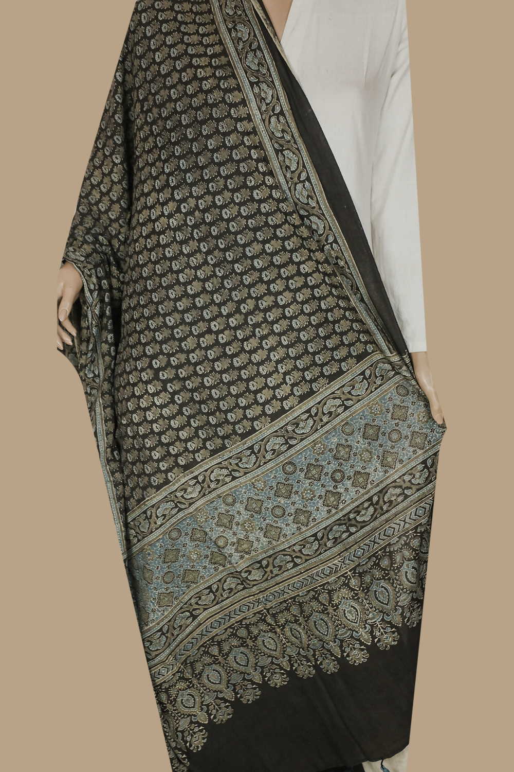 DP9 - Ajrakh Dupatta