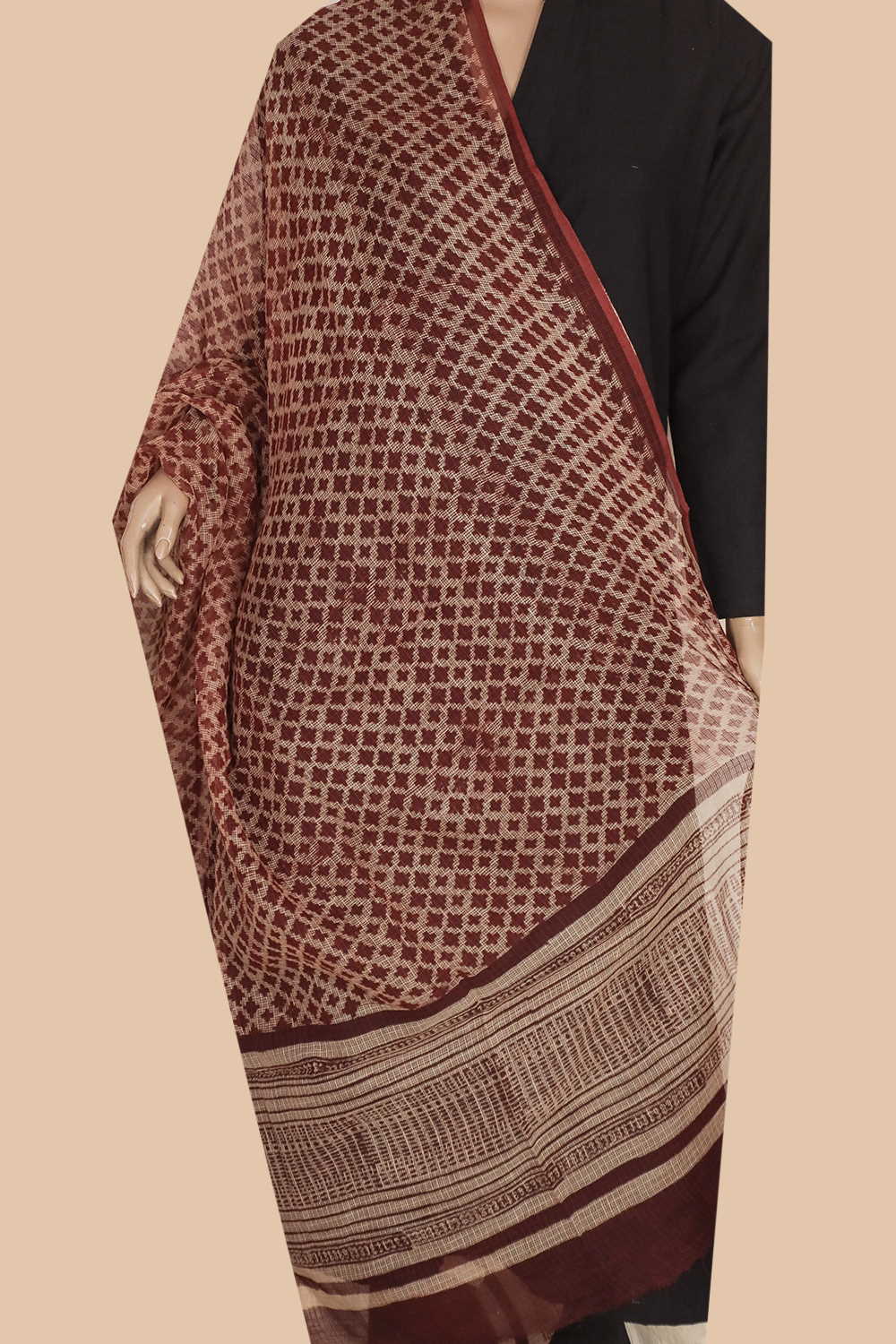 Kota Cotton Dupatta - Matkatus