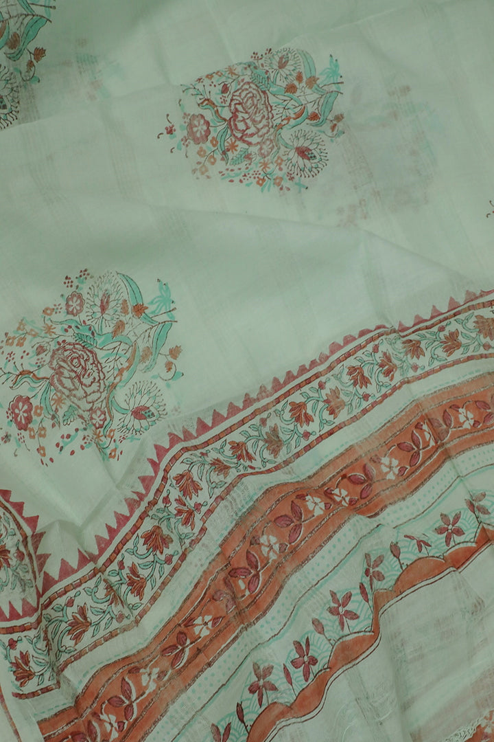 Block Printed Dupatta - Matkatus