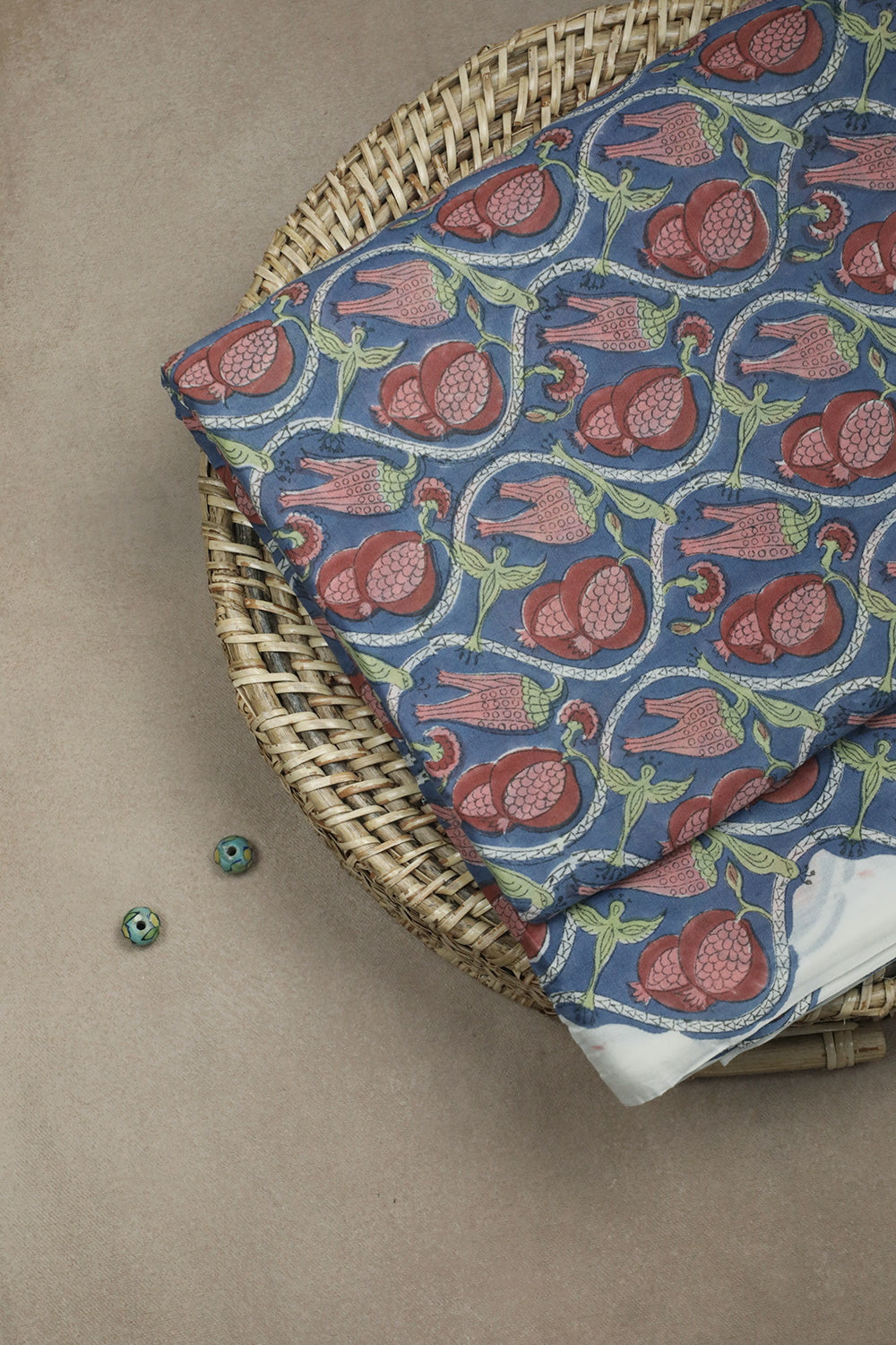 Block Printed Fabric-Matkatus 