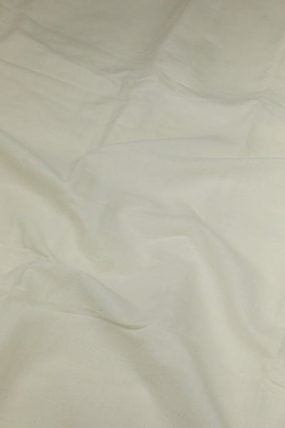 Off - White Mul Cotton Fabric - 0.75m