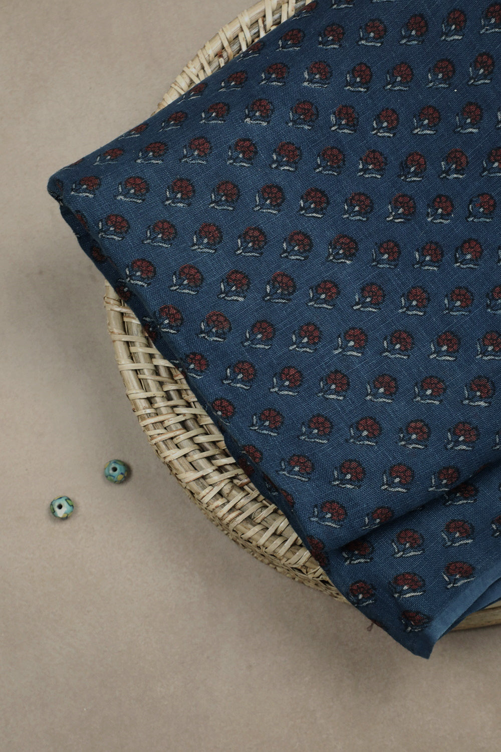 Ajrak Linen Fabric-Matkatus