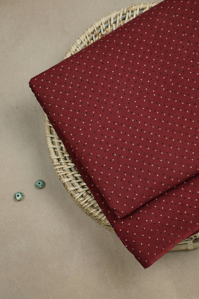 Ajrakh Fabric - Buy Ajrak Hand Block Print Fabric Online - Matkatus