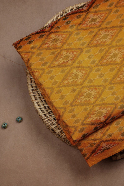 Ikat Silk Cotton Fabrics-Matkatus
