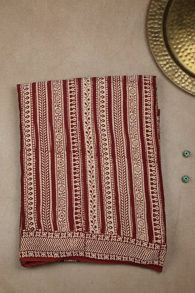 Block Printed saree-Matkatus 