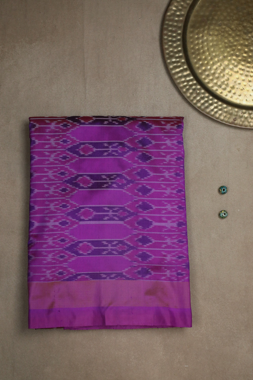Ikat Silk Saree-Matkatus 