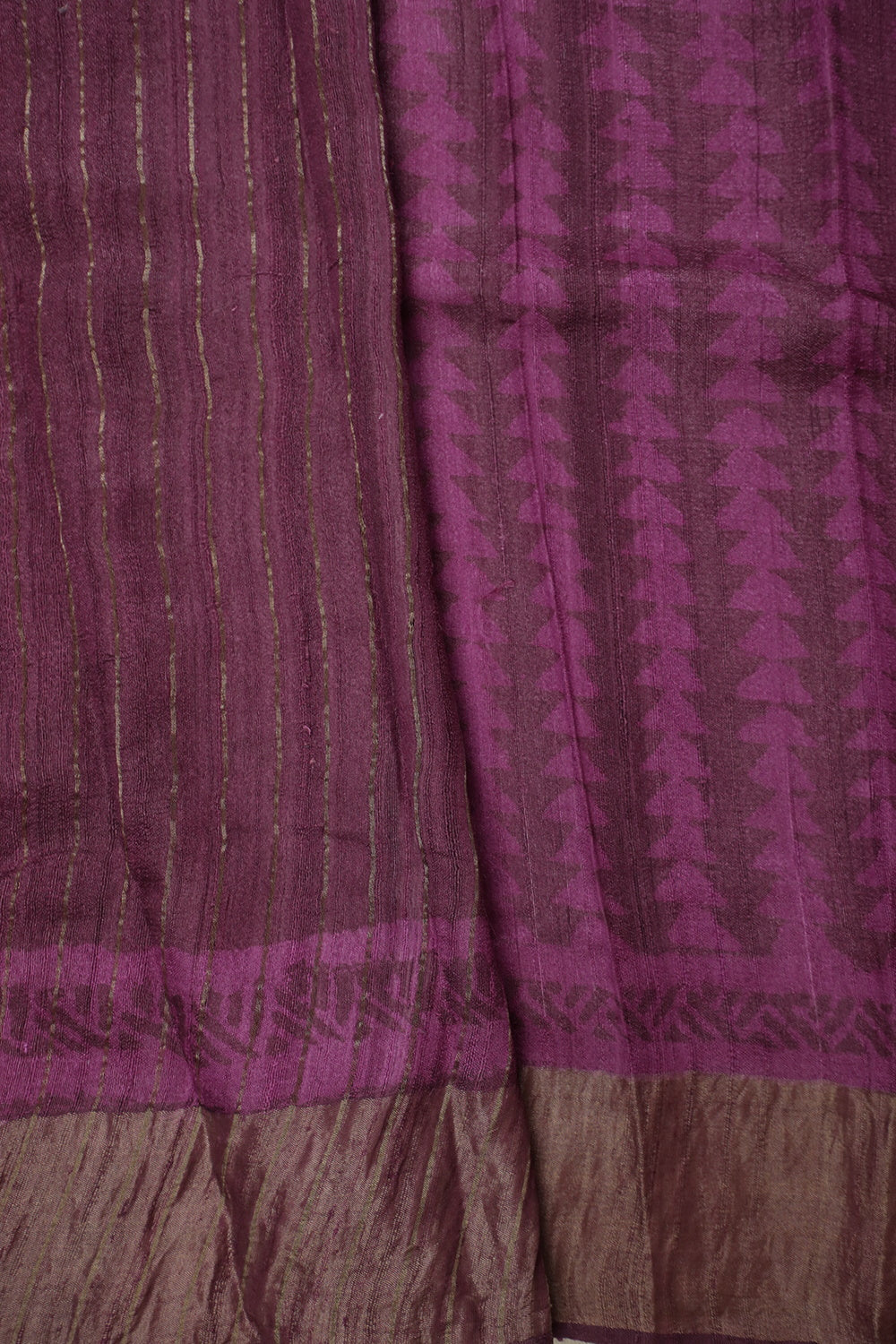 Tussar Silk Saree-Matkatus 