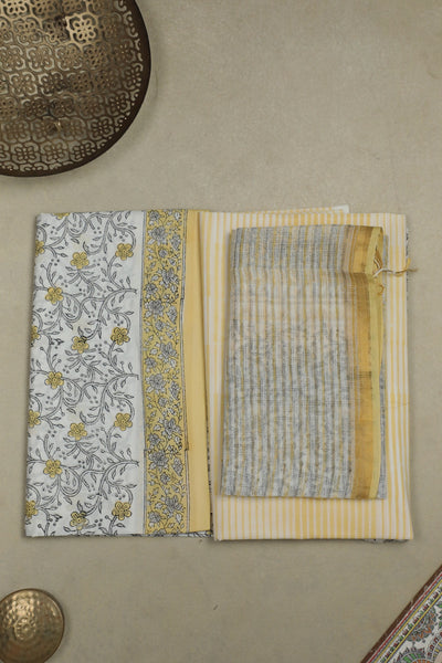 Mul Mul - Buy Mul Mul Block Printed Cotton Unstitched Suits Online ...
