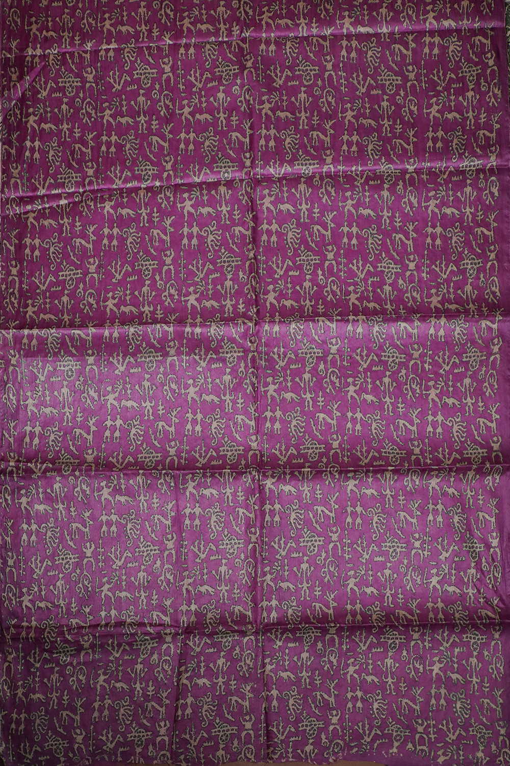 Persian Pink Kantha Tussar Silk Blouse