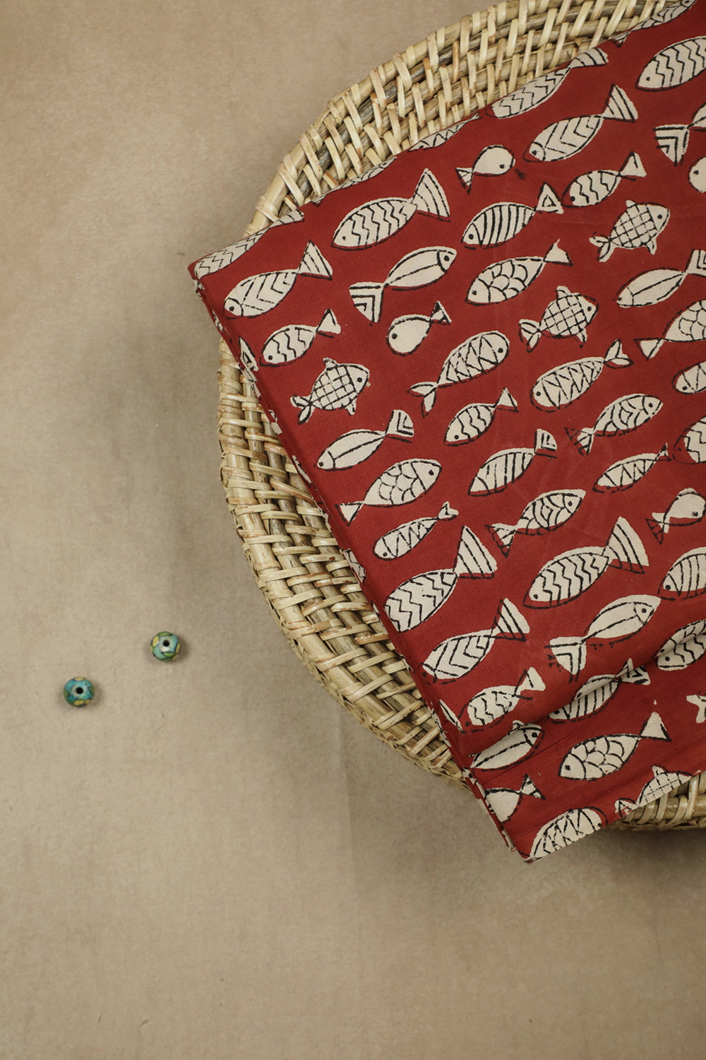 Block Printed Fabric-Matkatus 