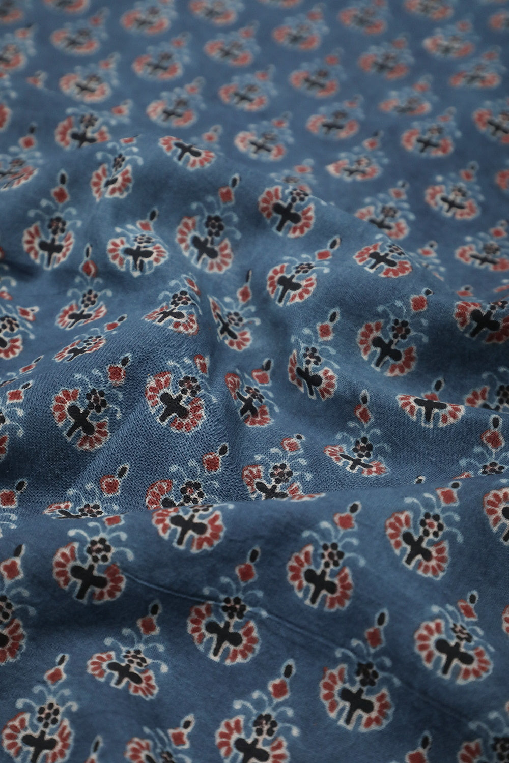 Ajrak Cotton Fabric-Matkatus 