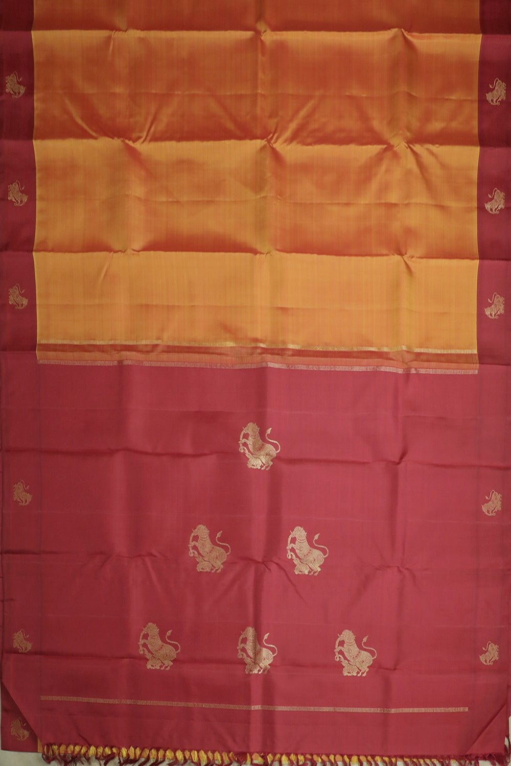 Kanchi Silk Saree-Matkatus 