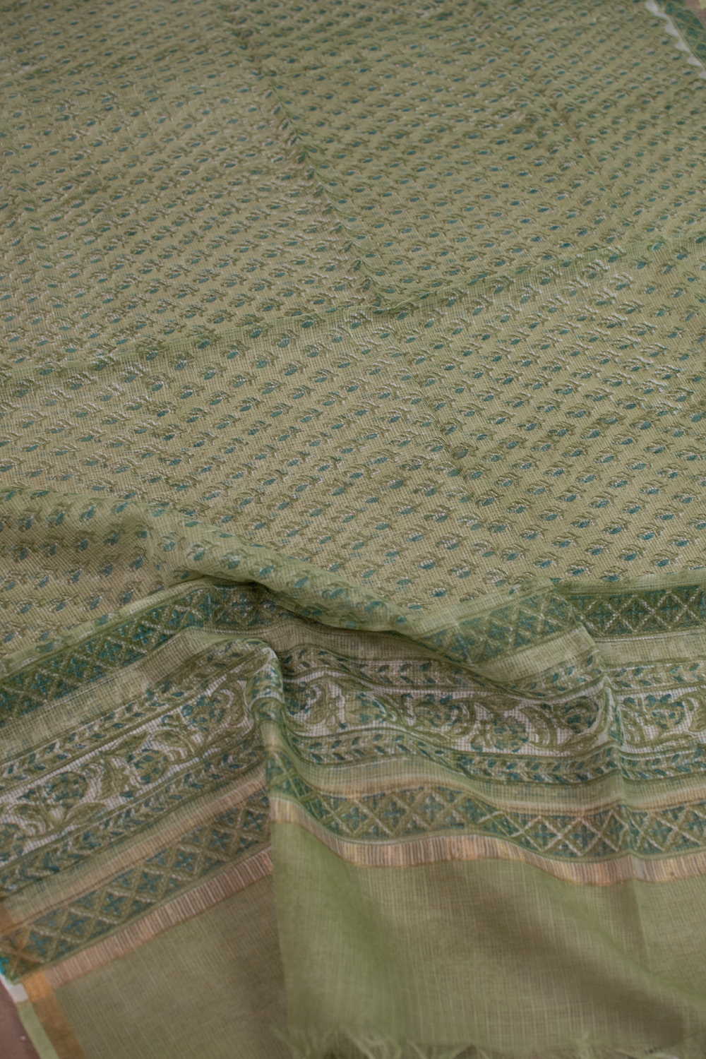 Block Printed Dupatta - Matkatus 