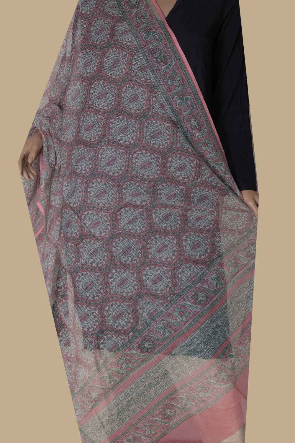 Kota Cotton Dupatta - Matkatus 