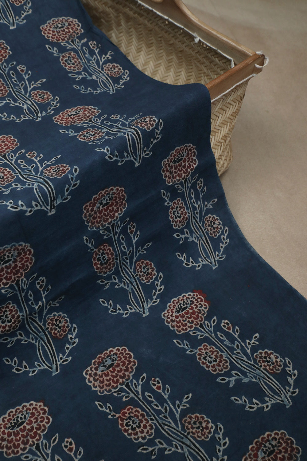 Ajrak Cotton Fabric-Matkatus