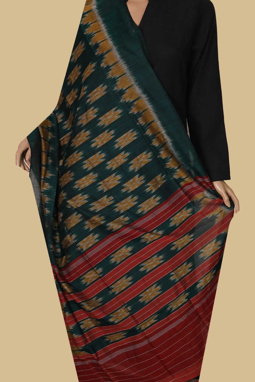 Orissa Ikat Dupatta - Matkatus 