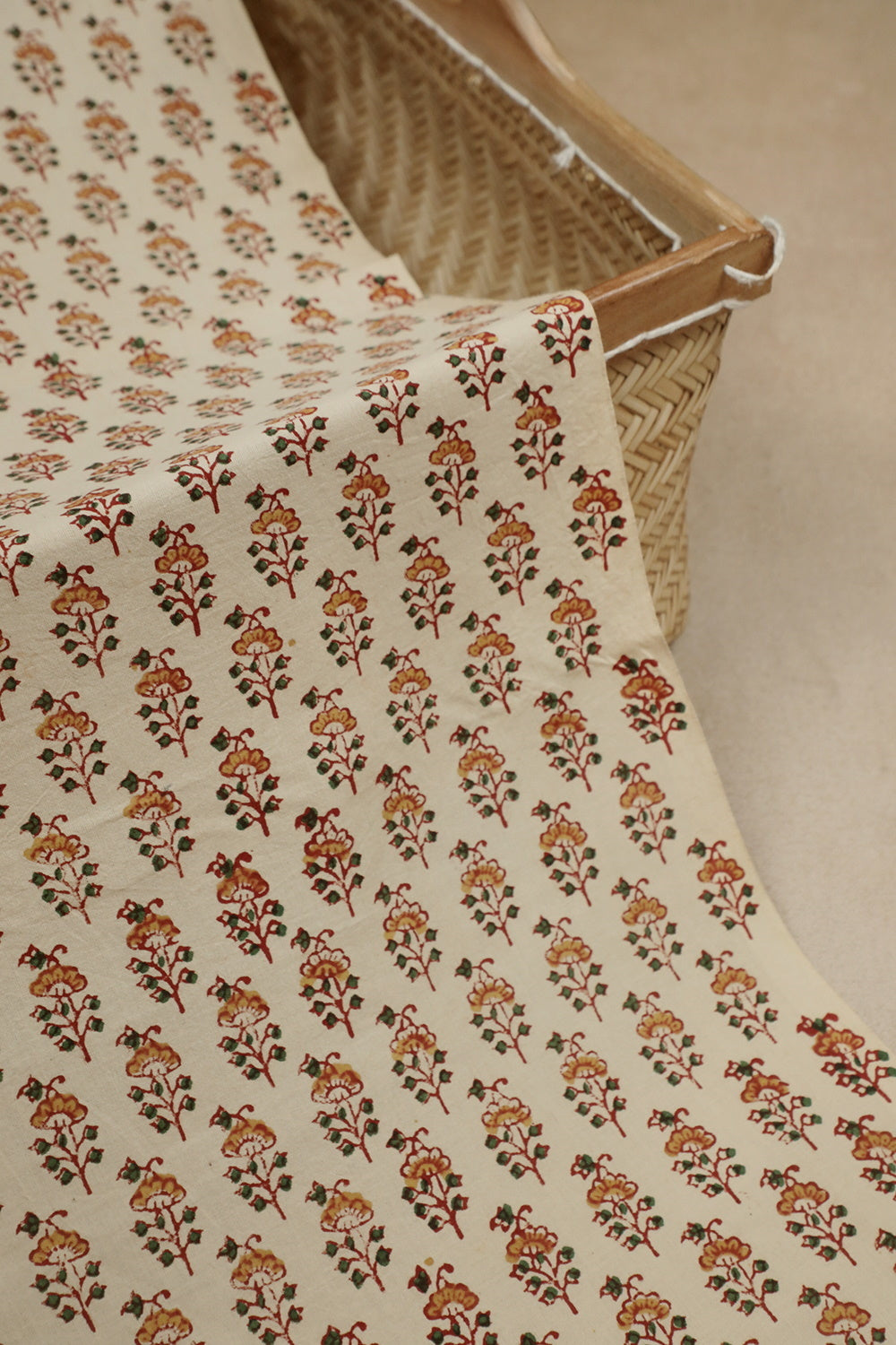 Block Printed Fabric-Matkatus 