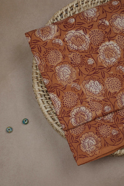 Block Printed Saree-Matkatus 