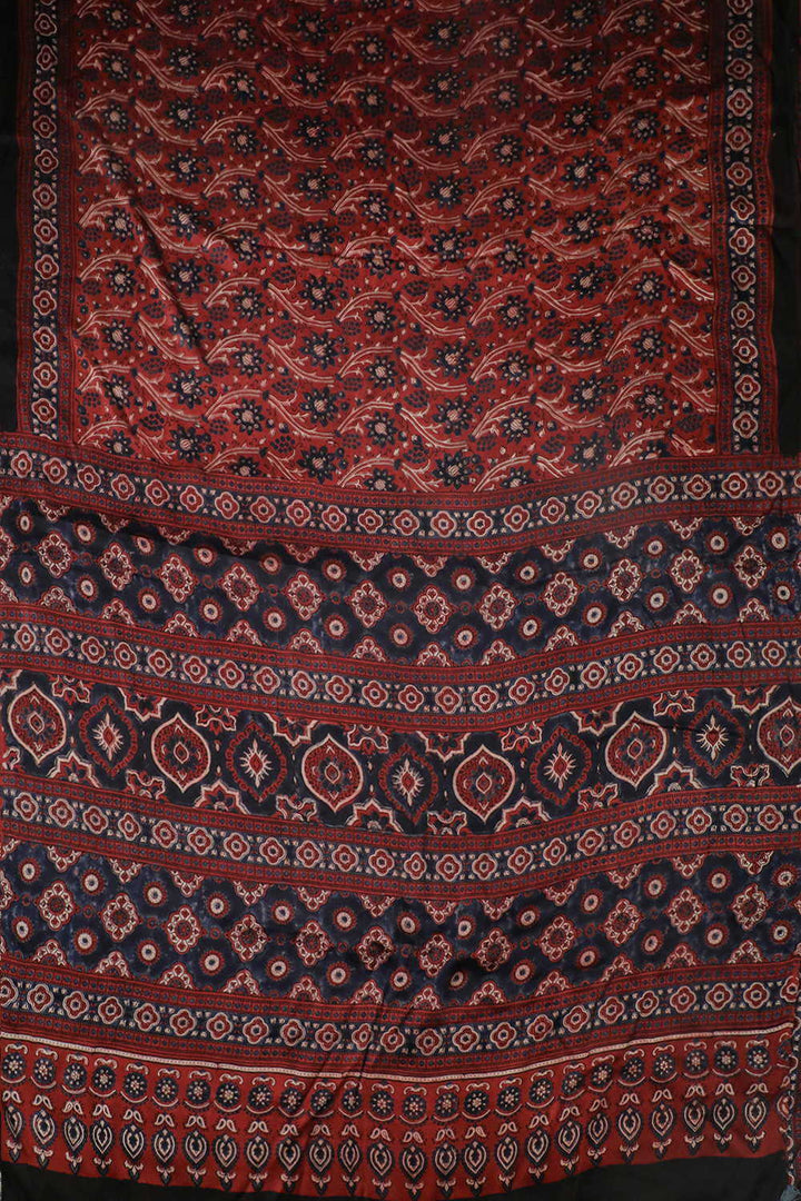 Block Printed Saree - Matkatus 