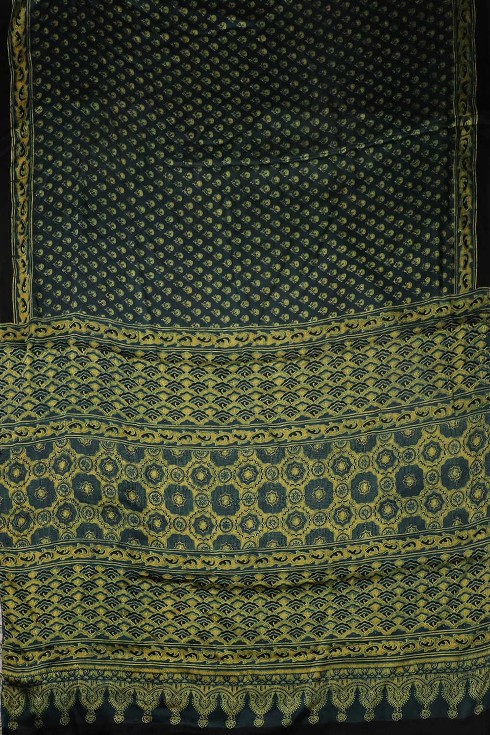 Block Printed Saree - Matkatus 