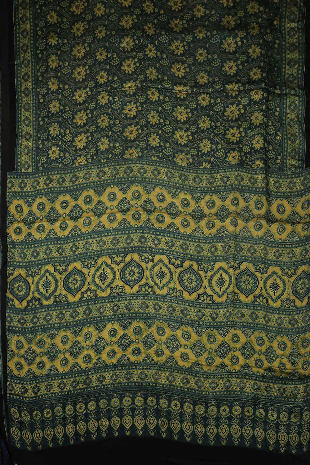 Block Printed Saree - Matkatus 