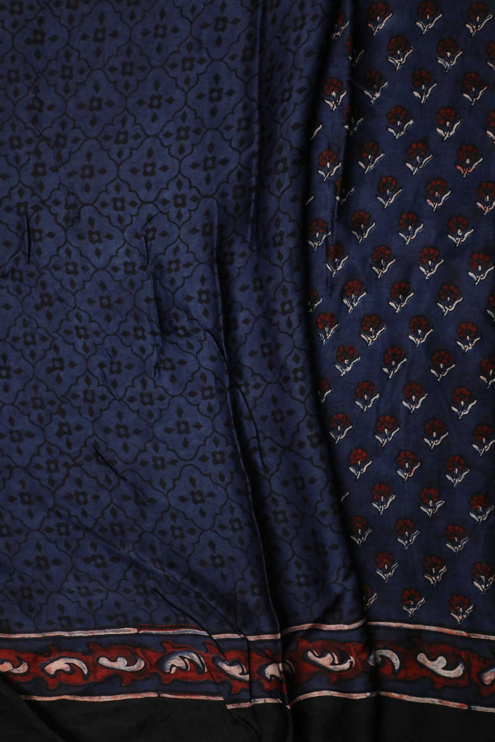 Block Printed Saree - Matkatus 