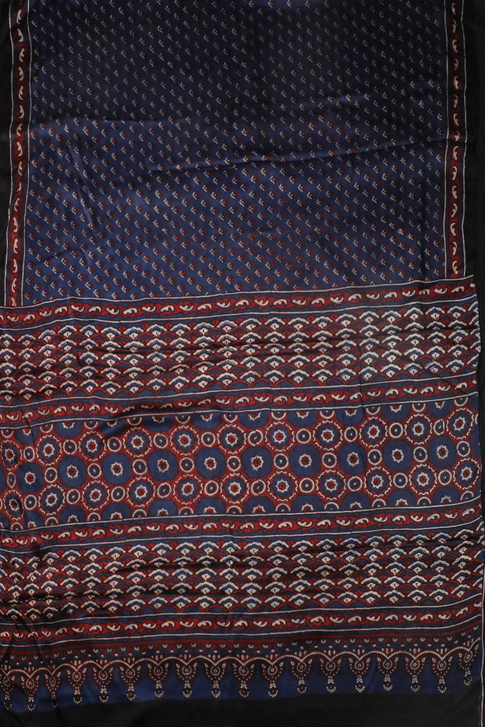 Block Printed Saree - Matkatus 