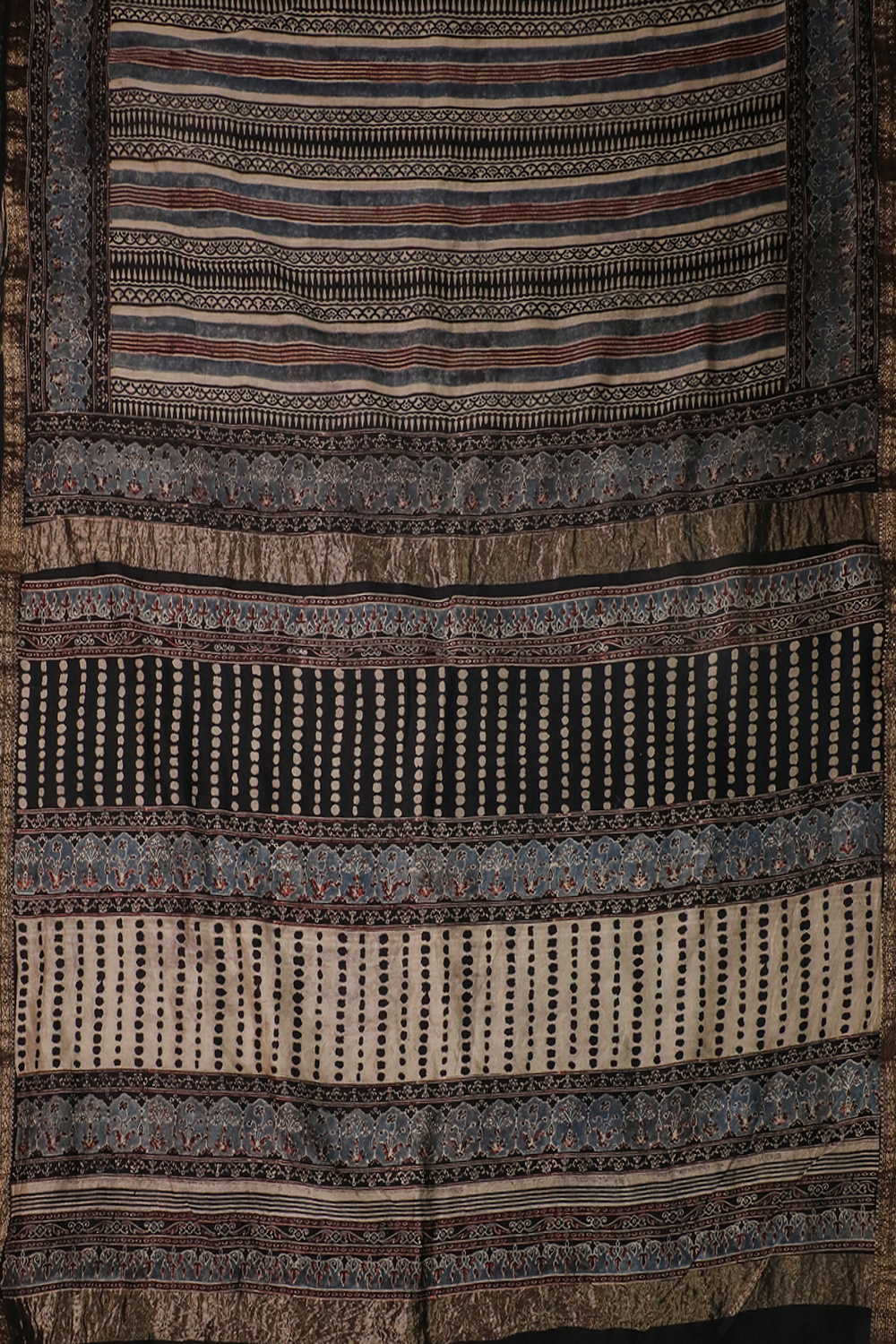 Block Printed Saree - Matkatus 