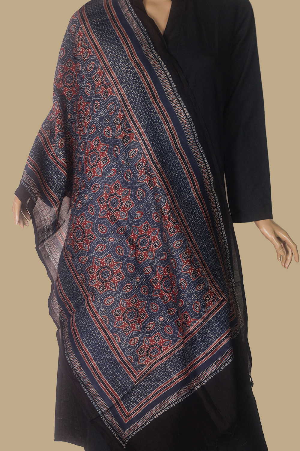 Silk Cotton Stole - Matkatus 