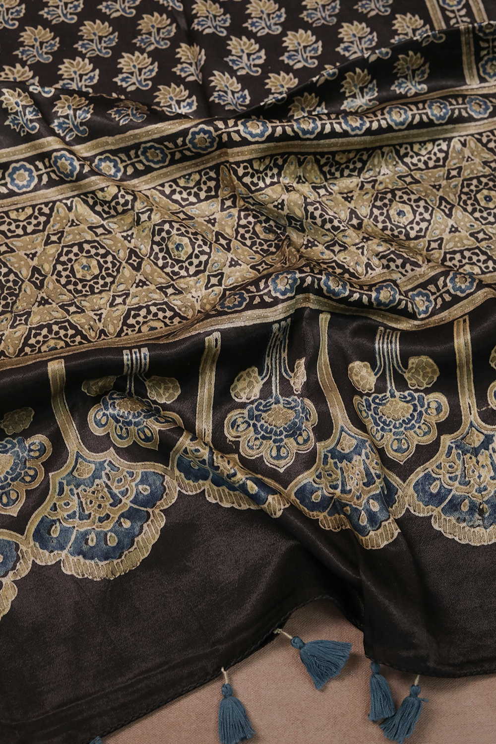 Ajrak Mashru Stole - Matkatus 