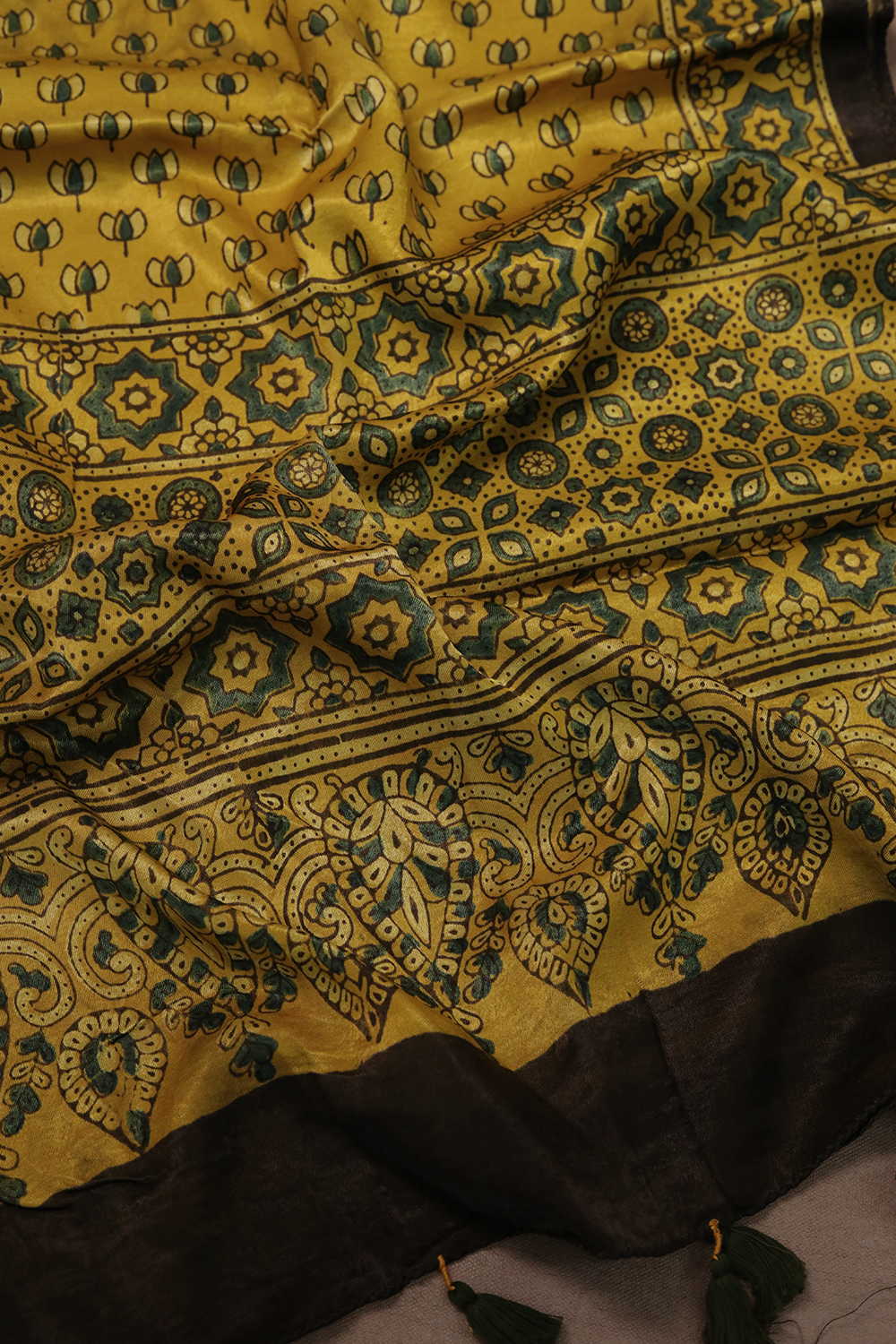 Ajrak Mashru Stole - Matkatus 