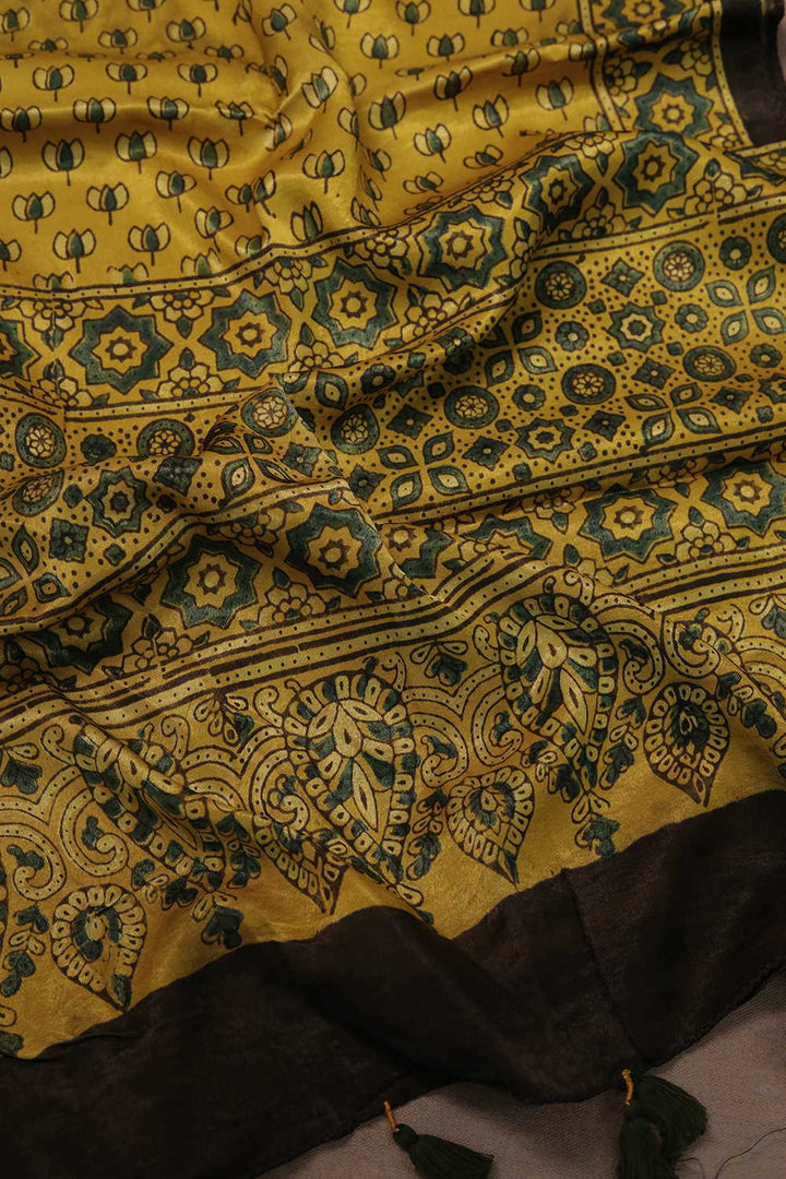 Ajrak Mashru Stole - Matkatus 