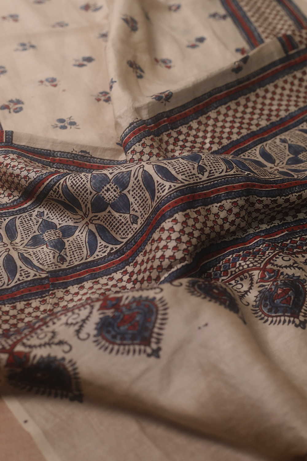 Silk Cotton Stole - Matkatus 