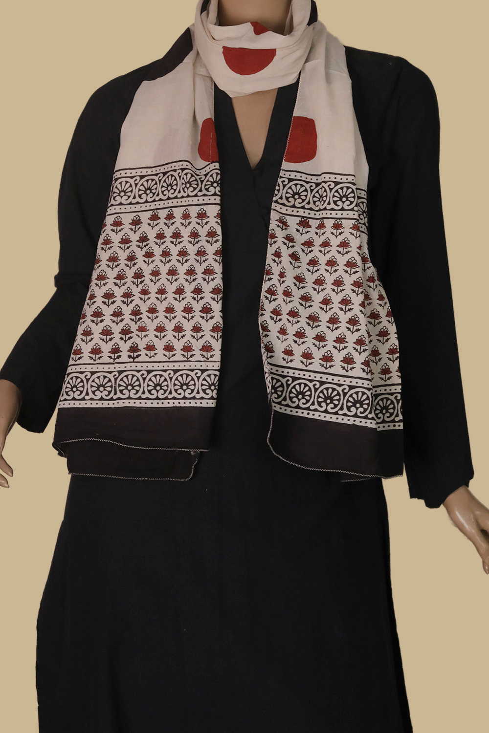 Block Printed Stoles - Matkatus 