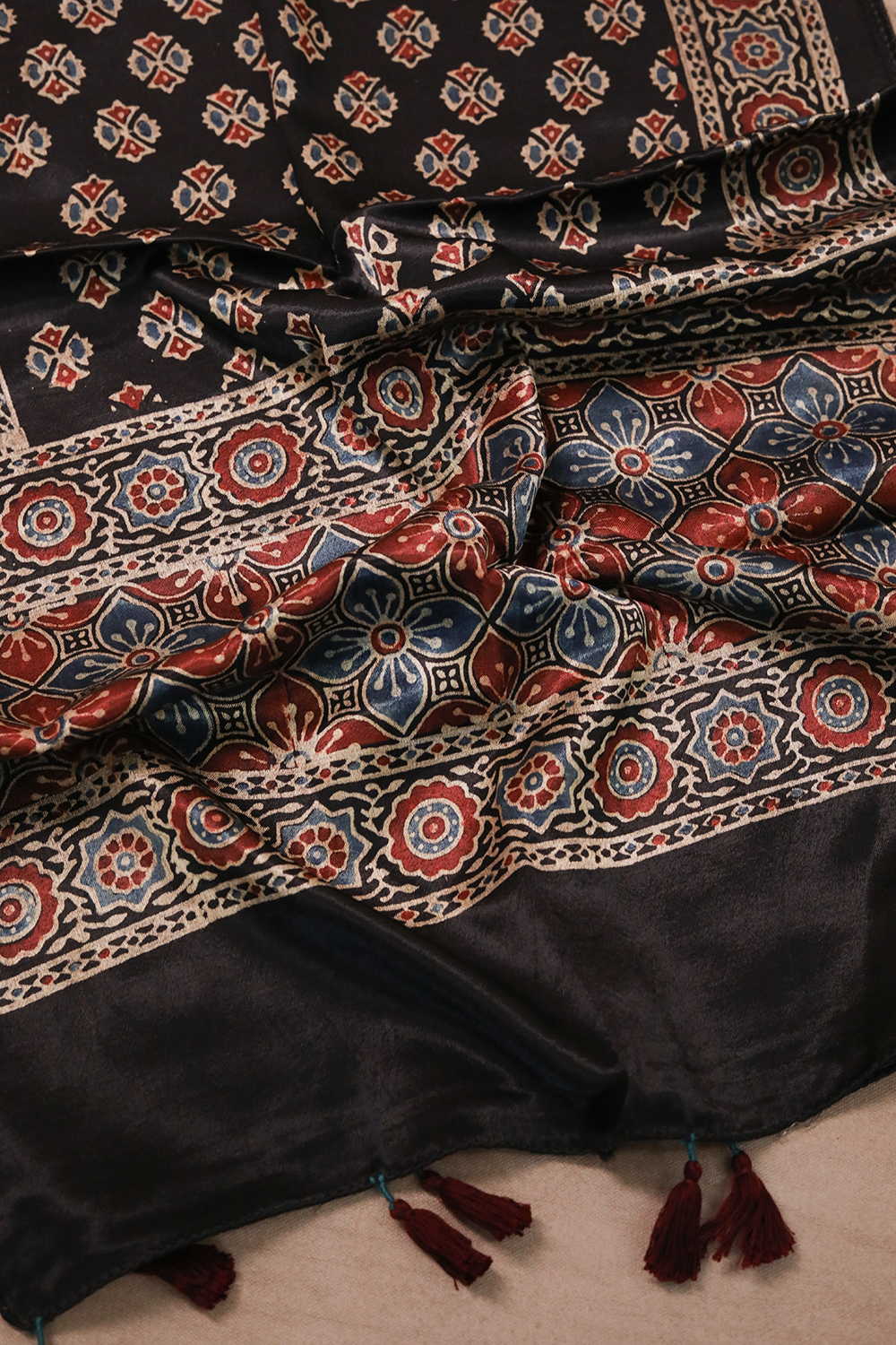 Ajrak Mashru Stole - Matkatus 