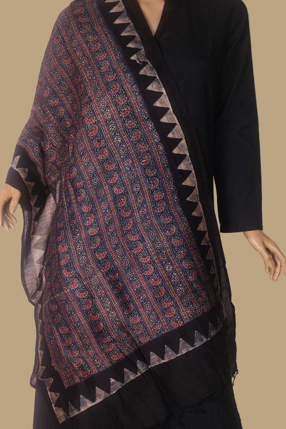 Silk Cotton Stole - Matkatus 