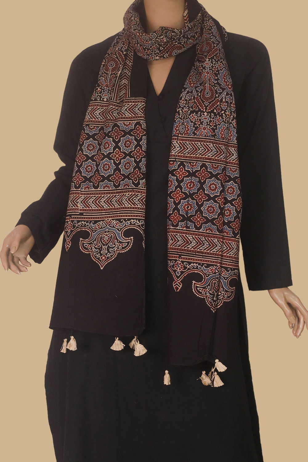 Block Printed Stoles - Matkatus 