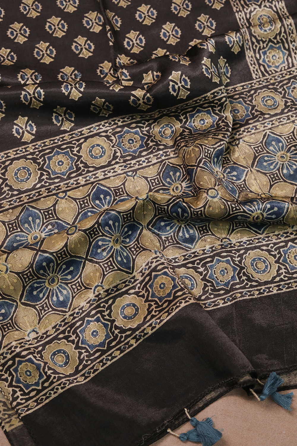 Ajrak Mashru Stole - Matkatus 