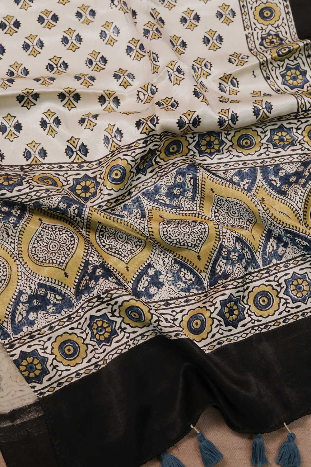 Ajrak Mashru Stole - Matkatus 