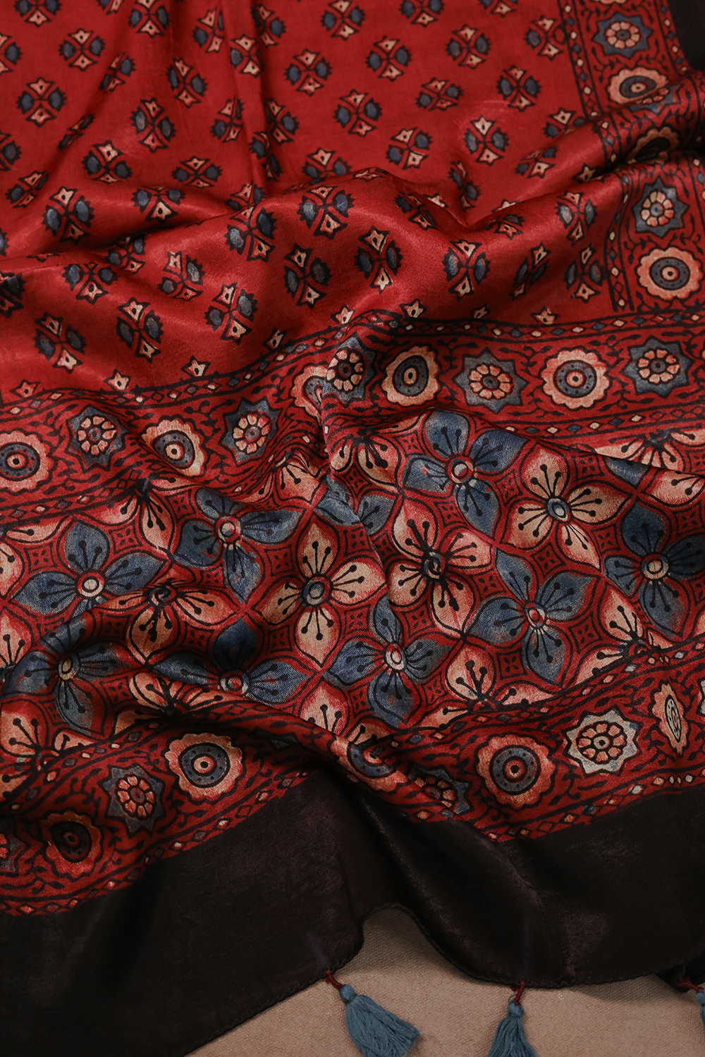 Ajrak Mashru Stole - Matkatus 