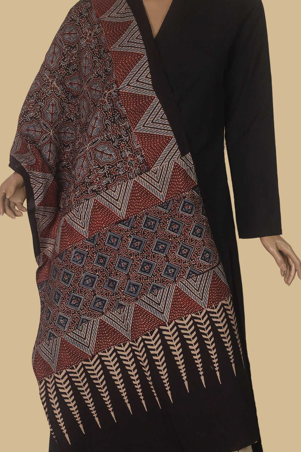 Block Printed Stoles - Matkatus 