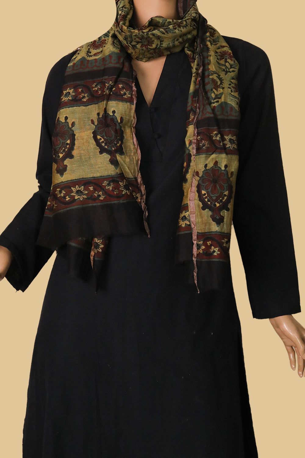 Chanderi Silk Cotton Stoles  - Matkatus