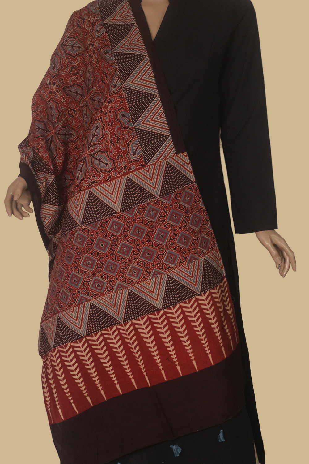 Block Printed Stoles - Matkatus 